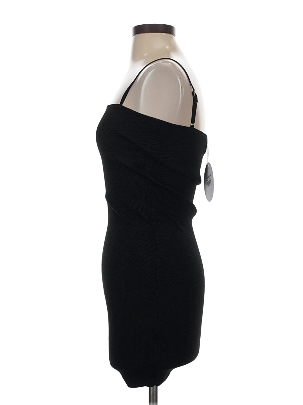 Princess Polly Rousselet Black Mini Dress Bodycon Square Neck S/M NWT - Picture 5 of 8